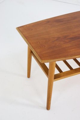 Vintage English Coffee Table in Veneer, 1970s-FYZ-2034400