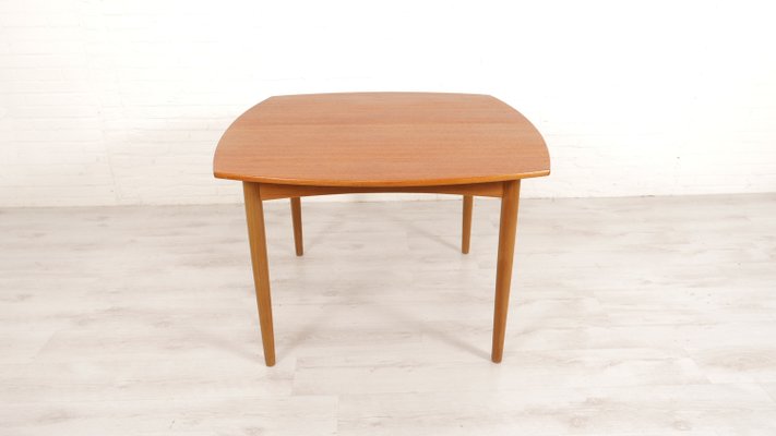 Vintage Extendable Dining Table in Teak-HPM-2035363