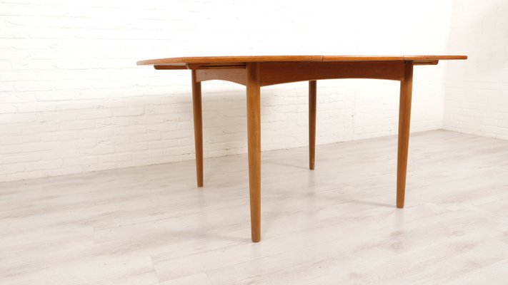 Vintage Extendable Dining Table in Teak-HPM-2035363