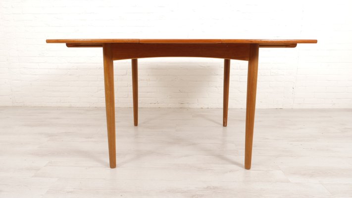 Vintage Extendable Dining Table in Teak-HPM-2035363