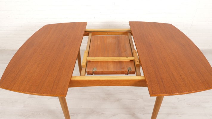 Vintage Extendable Dining Table in Teak-HPM-2035363