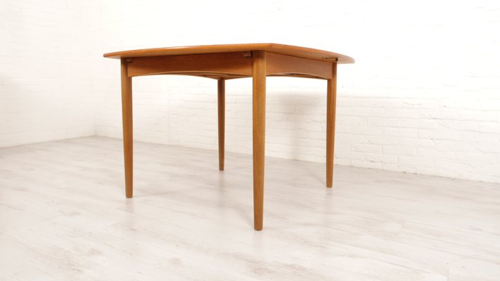 Vintage Extendable Dining Table in Teak-HPM-2035363