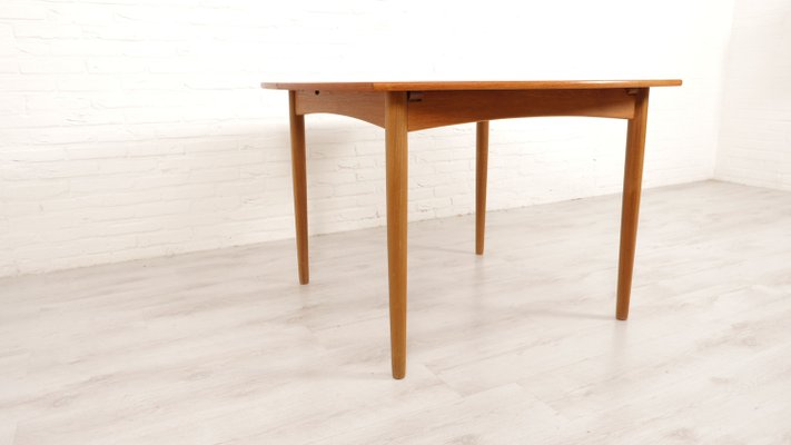 Vintage Extendable Dining Table in Teak-HPM-2035363