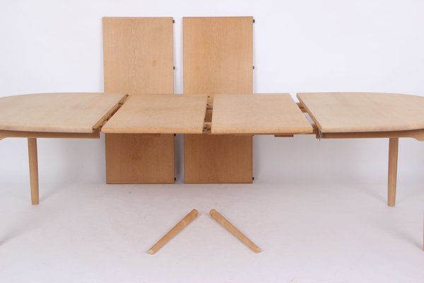 Vintage Extendable Oak Dining Table by Kurt Østervig, 1970s-DQ-2041310