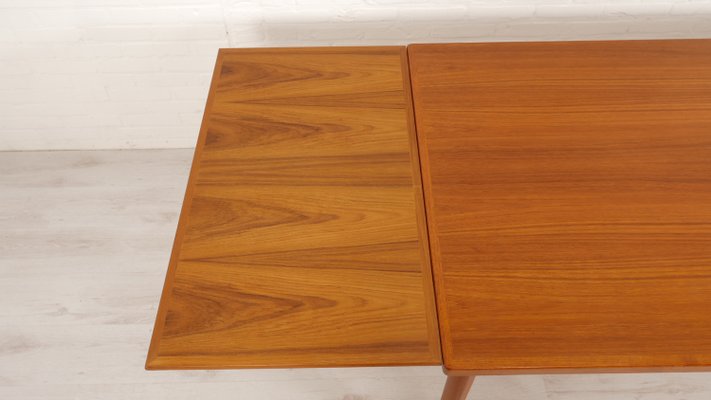 Vintage Extendable Teak Dining Table-HPM-2033928