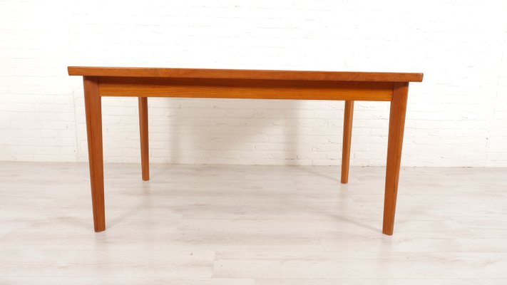 Vintage Extendable Teak Dining Table-HPM-2033928