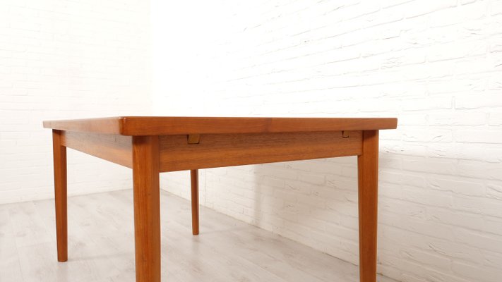 Vintage Extendable Teak Dining Table-HPM-2033928