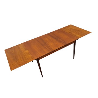 Vintage Extendable Teak Dining Table, 1960s-XID-1148465