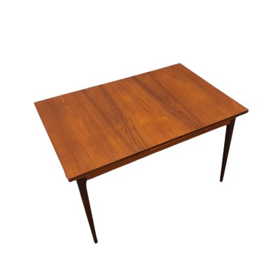 Vintage Extendable Teak Dining Table, 1960s-XID-1148465