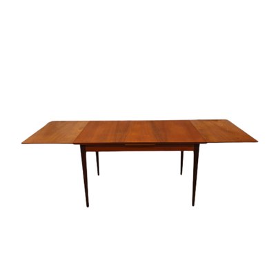 Vintage Extendable Teak Dining Table, 1960s-XID-1148465