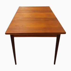 Vintage Extendable Teak Dining Table, 1960s-XID-1148465