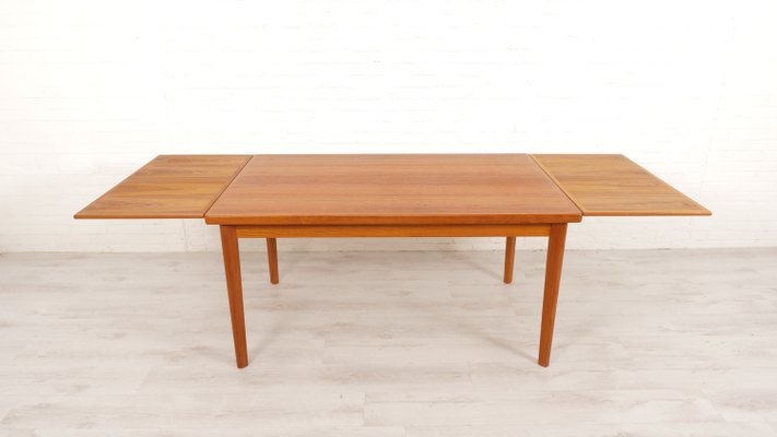 Vintage Extendable Teak Dining Table-HPM-2033928