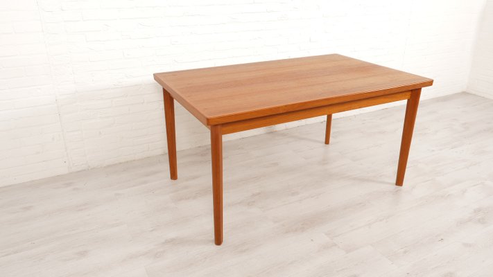 Vintage Extendable Teak Dining Table-HPM-2033928