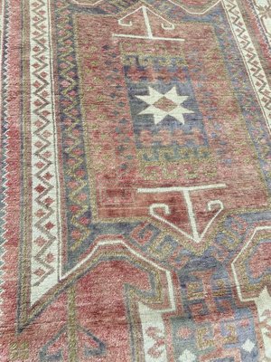 Vintage Faded Turkish Rug-YMM-1185679