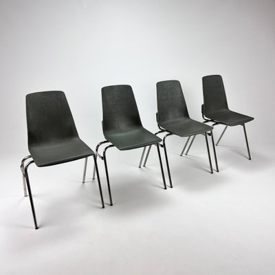 Vintage Fantasia Chairs, France, 1960s, Set of 4-RMX-1332369