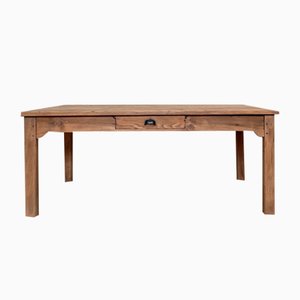 Vintage Farm Table with Straight Legs-UX-1812053