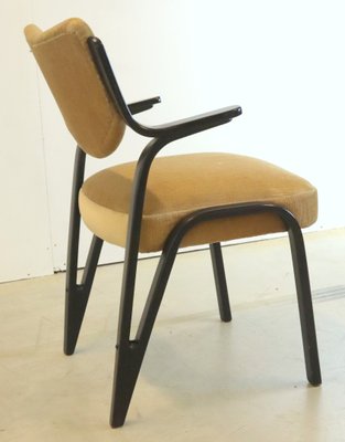 Vintage Fehrbellin Armchair in Wood & Fabric-FYZ-1677874