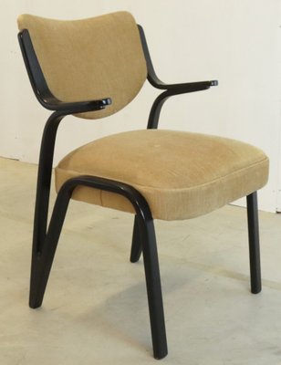 Vintage Fehrbellin Armchair in Wood & Fabric-FYZ-1677874