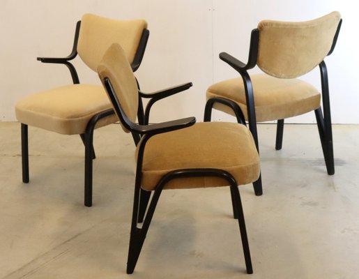 Vintage Fehrbellin Armchair in Wood & Fabric-FYZ-1677874