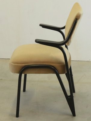 Vintage Fehrbellin Armchair in Wood & Fabric-FYZ-1677874