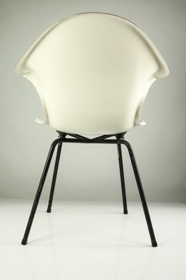 Vintage Fiberglass Shell Lounge Chair, 1970s-FUP-624470