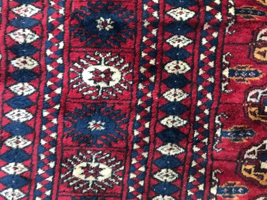 Vintage Fine Boukhara Afghan Rug-YMM-1062146