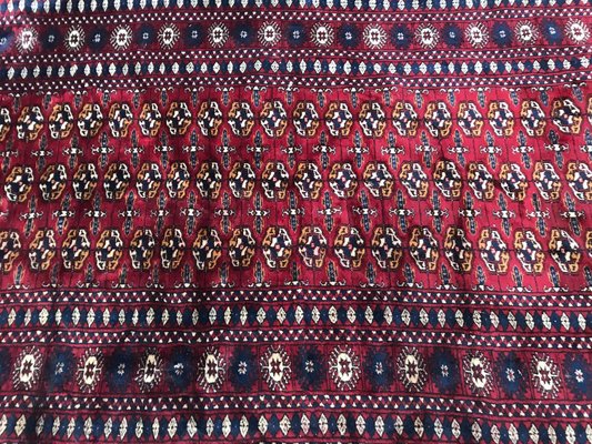 Vintage Fine Boukhara Afghan Rug-YMM-1062146