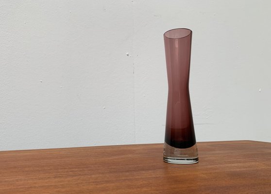 Vintage Finnish Glas Vase from Riihimäki, Finnland-UAH-984525