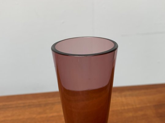 Vintage Finnish Glas Vase from Riihimäki, Finnland-UAH-984525