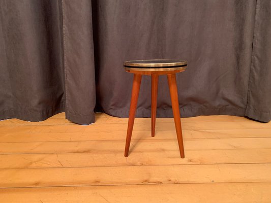 Vintage Flower Side Table, 1960s-RTR-1384595