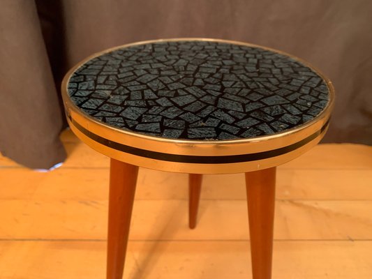 Vintage Flower Side Table, 1960s-RTR-1384595