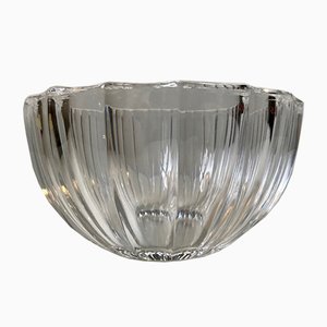 Vintage Fluted Crystal Bowl from Kosta Boda-LCR-953634