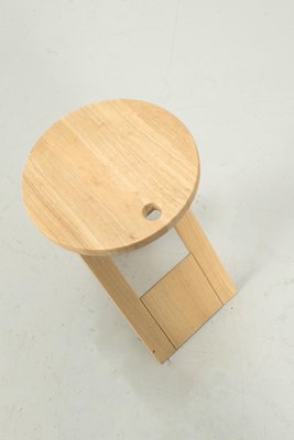 Vintage Foldable Wood Stool-OKG-1707028