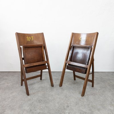 Vintage Folding Chairs from Thonet, 1930s, Set of 2-TLV-1762948