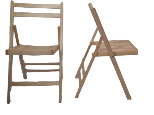 Vintage Folding Chairs, Set of 2-TCS-1311460