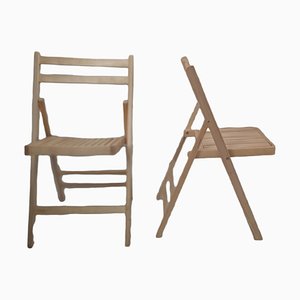 Vintage Folding Chairs, Set of 2-TCS-1311460