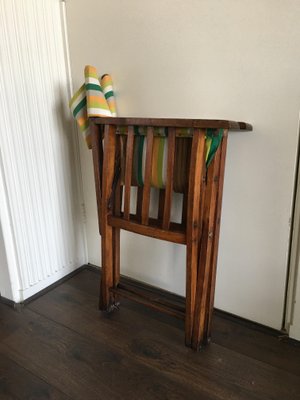 Vintage Folding Safari Chair, 1940s-DE-676962