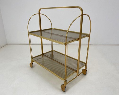 Vintage Folding Serving Cart, 1960s-TZ-1446608