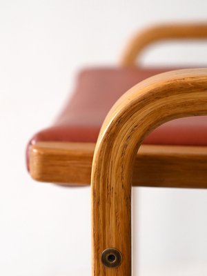 Vintage Footstool in Oak, 1960s-QWP-2035846