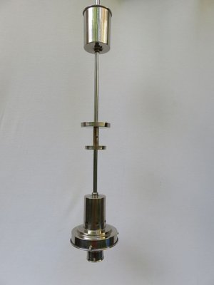 Vintage French Art Deco Skyscraper Ceiling Lamp-EY-888843