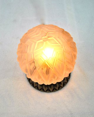 Vintage French Art Deco Table Lamp-ZDM-593595