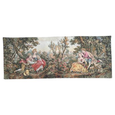 Vintage French Aubusson Style Jaquar Tapestry, 1980s-YMM-1769396