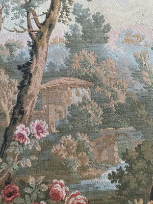 Vintage French Aubusson Style Jaquar Tapestry, 1980s-YMM-1769396