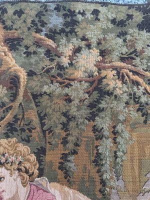 Vintage French Aubusson Style Jaquar Tapestry, 1980s-YMM-1769396