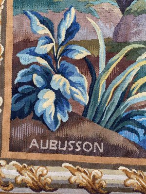 Vintage French Aubusson Tapestry-YMM-1144822