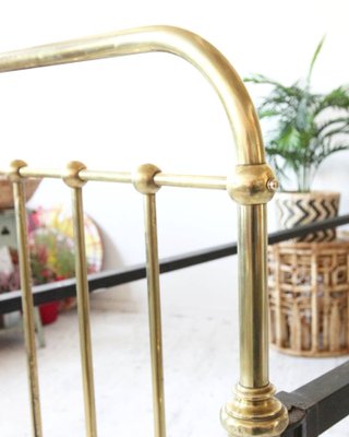 Vintage French Brass Daybed, 1960s-OXJ-733655