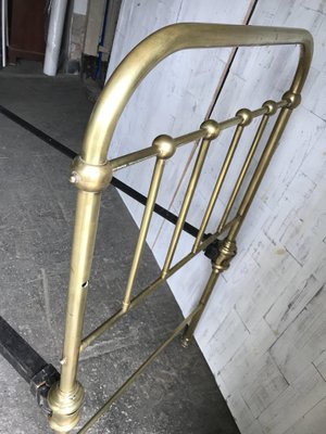 Vintage French Brass Daybed, 1960s-OXJ-733655