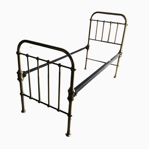 Vintage French Brass Daybed, 1960s-OXJ-733655