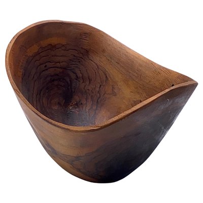 Vintage French Brown Bowl, 1960s-UR-1308498