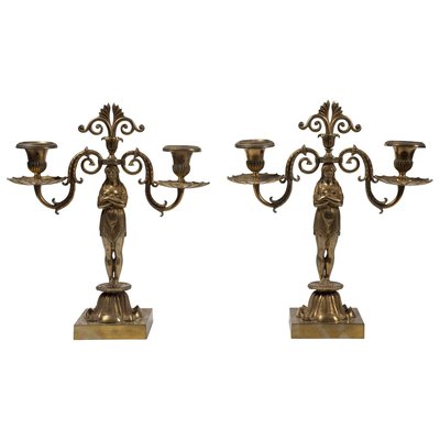 Vintage French Candelabras, Set of 2-ZCI-751983